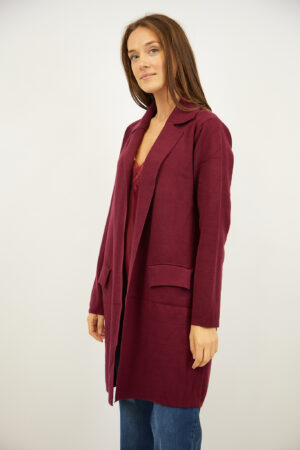 קרדיגן ארוך Kylie | יין