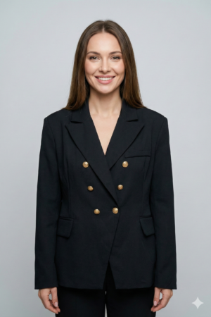 בלייזר Camille | שחור – CHR-90567-BLACK