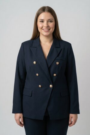 בלייזר Camille | כחול – CHR-90567-BLUE