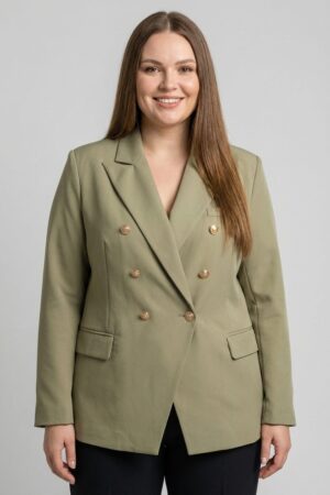 בלייזר Camille | ירוק – CHR-90567-GREEN