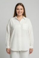 חולצה נצנצים Amélie | קרם – CHR-F629-ECRU