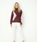 סריג קלאסי Jade | שוקו ורוד – JSM-JP8312-CHPK