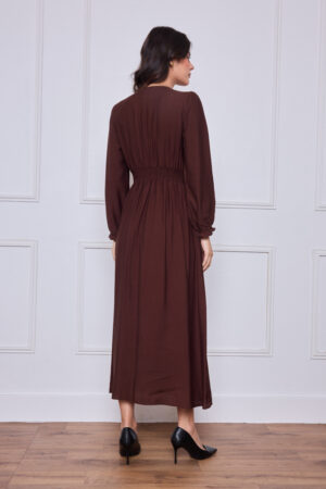 חולצה צווארון וולנים Daphné | קפה