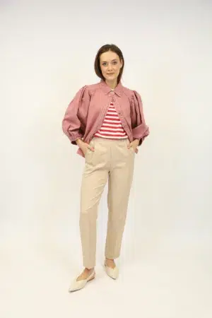 מכנסי סיגר Katy | בז – EDN-6608-BEIGE