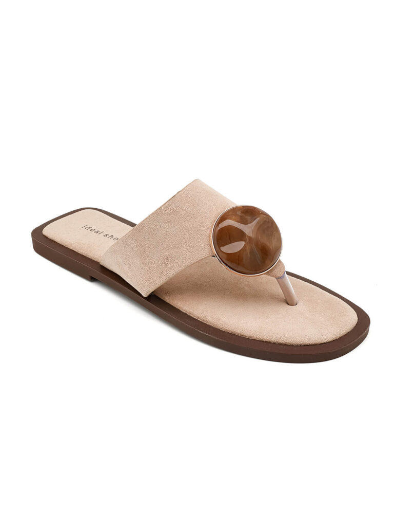 כפכפי אצבע עם אבזם Kelly | בז